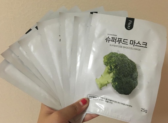 nohj Superfood Mask pack Gift set [Broccoli]