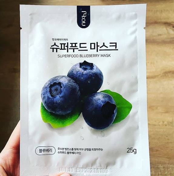 nohj Superfood Mask pack [Blueberry]