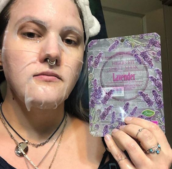 nohj Skinmaman Herbs Fit Sheet Mask [Lavender/Line Cell Sheet]